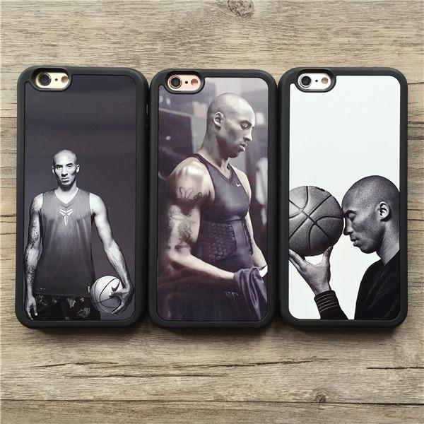 NBA湖人科比kobe苹果6iPhone6s 5s保护套6plus手机壳软壳6硅胶套