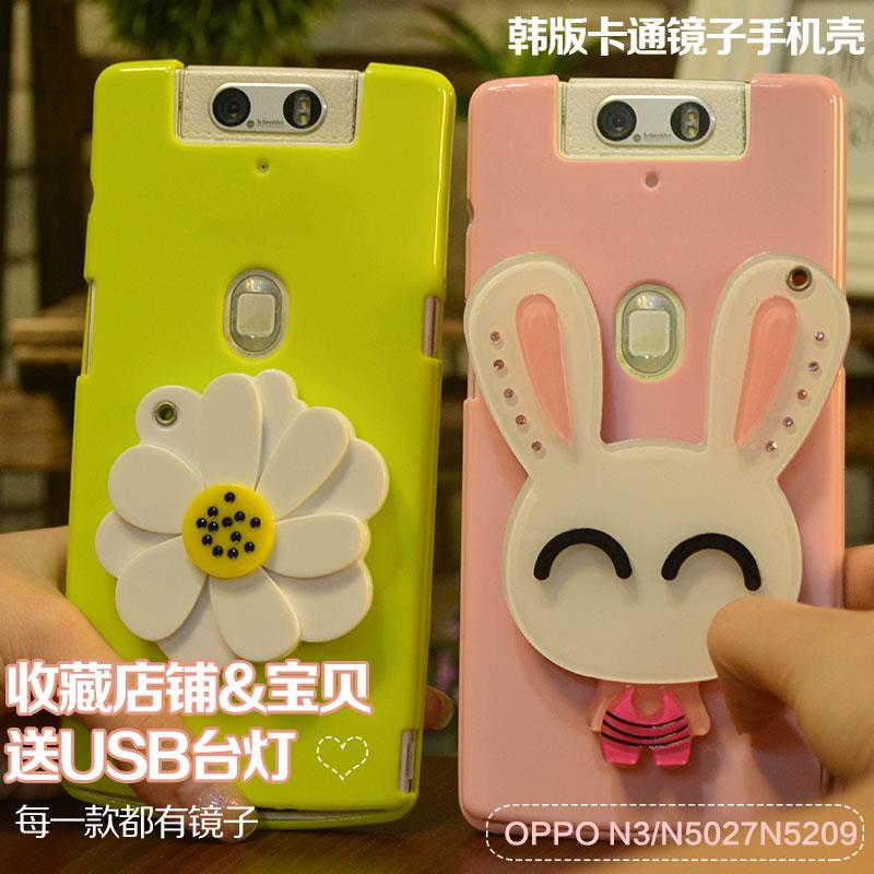 OPPO n3手机套 oppon3手机壳 n5207/n5209保护套硅胶卡通软壳女款