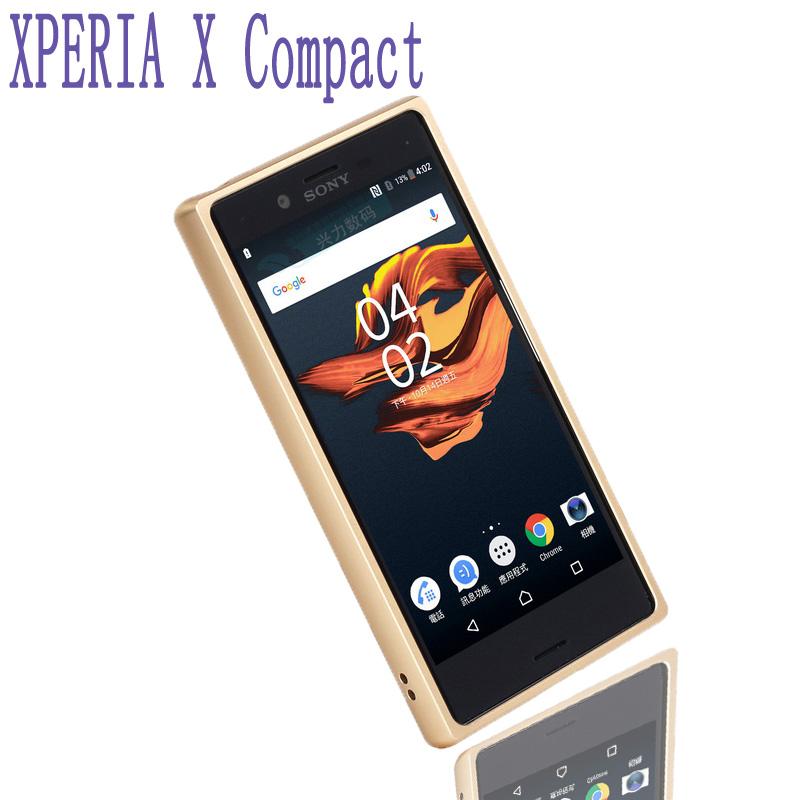 索尼Xperia X compact/XC手机壳金属边框 F5312保护套推拉单独框